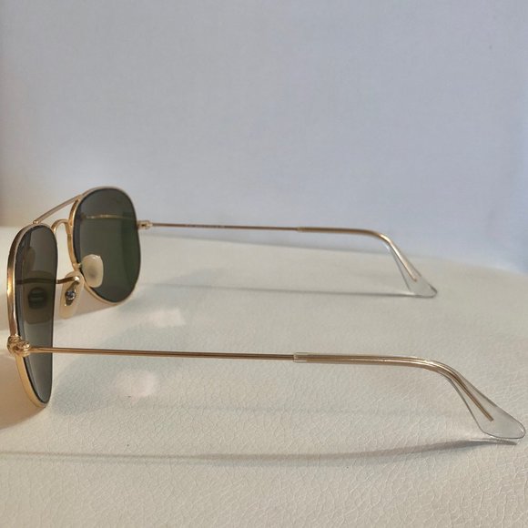 Orange and Gold Reflective Ray-Ban Aviators - Picture 4 of 7